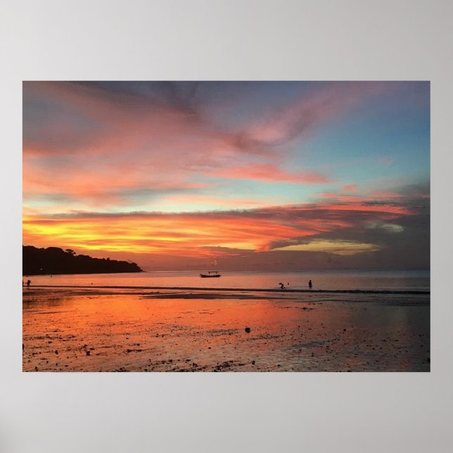 Affiche Bali Sunset (Devant)