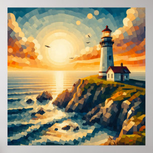 Affiche Balise côtière