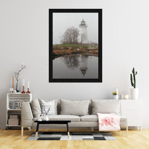 Affiche Balise dans le brouillard