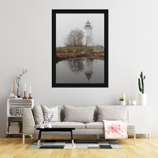 Affiche Balise dans le brouillard (Créateur téléchargé)