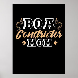 Affiche Ball Python Constrictor Maman