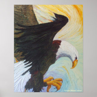Affiche Balld Eagle - Un Trésor américain Matte Print