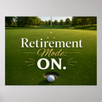 Balle de golf sur green pour la retraite de golfeu