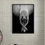 Affiche Ballerina noir et blanc Imprimer<br><div class="desc">Cette belle Ballerina Art Print Noir et Blanc est parfait pour décorer un salon élégant et féminin ou chambre à coucher.</div>