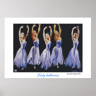 Affiche Ballerines de Madame