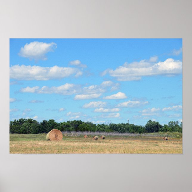 Affiche Balles de foin du Kansas (Devant)