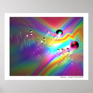 Affiche Balles sautantes Abstraites