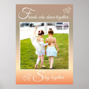 Affiche Ballet Best Friends Danse Citation & Photo