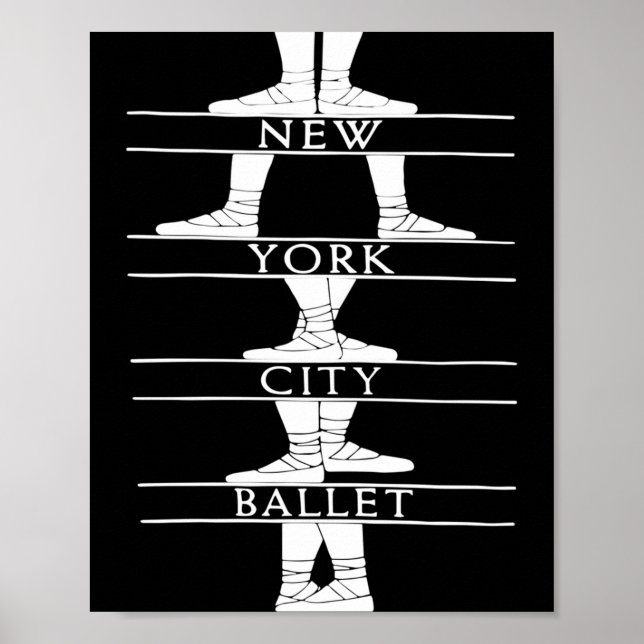 Affiche Ballet de la ville de New York Clic _1  (Devant)