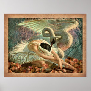 Affiche Ballet du lac Swan