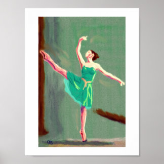 Affiche Ballet Love Art