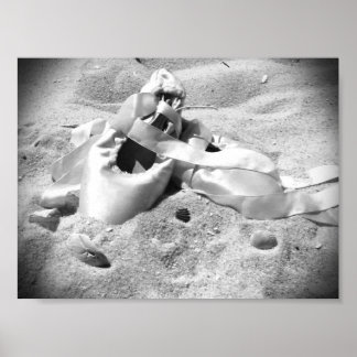 Affiche Ballet sur la plage