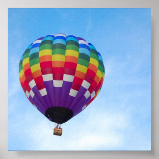 Affiche Ballon à air chaud