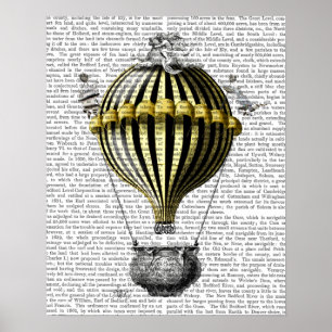 Affiche Ballon baroque d'imaginaire
