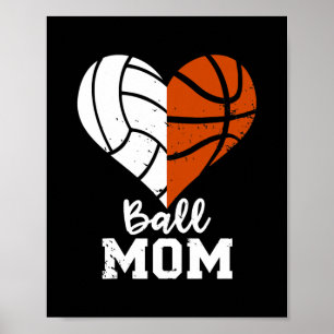 Affiche Ballon de basket-ball
