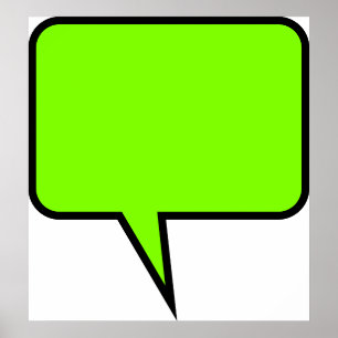 Affiche Ballon de mot