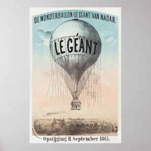 Affiche Ballon géant