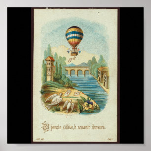Affiche Ballons à air Art-Chauds d'Affiche-Cru 20