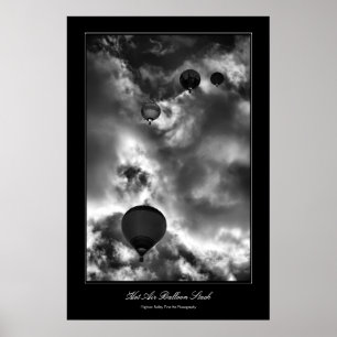 Affiche Ballons à air chaud Stack Fine Art Photo