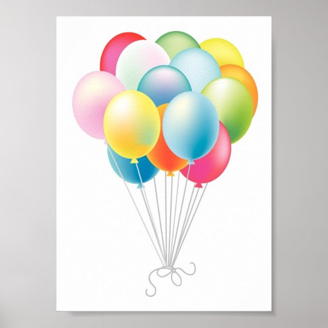 Affiche Ballons mariages Bunch (Devant)