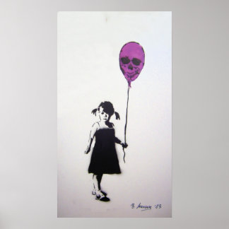 Affiche Balloon Girl