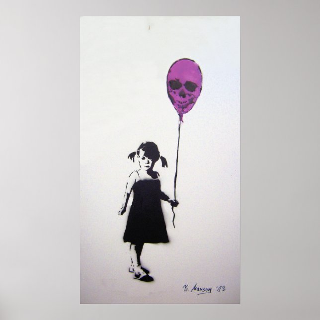 Affiche Balloon Girl (Devant)