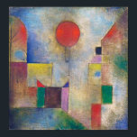 Affiche Balloon rouge, Klee<br><div class="desc">Paul Klee (18 décembre 1879 - 29 juin 1940) est un artiste né en Suisse. Son style très individuel a été influencé par les mouvements artistiques qui incluaient l'expressionnisme, le cubisme et le surréalisme. Klee a été un dessinateur naturel qui a expérimenté et finalement exploré la théorie des couleurs, en...</div>