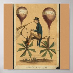 Affiche Balloons à air chaud Art-Vintage 21