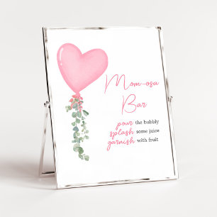 Affiche Ballotte rose Valentine Maman Osa Bar