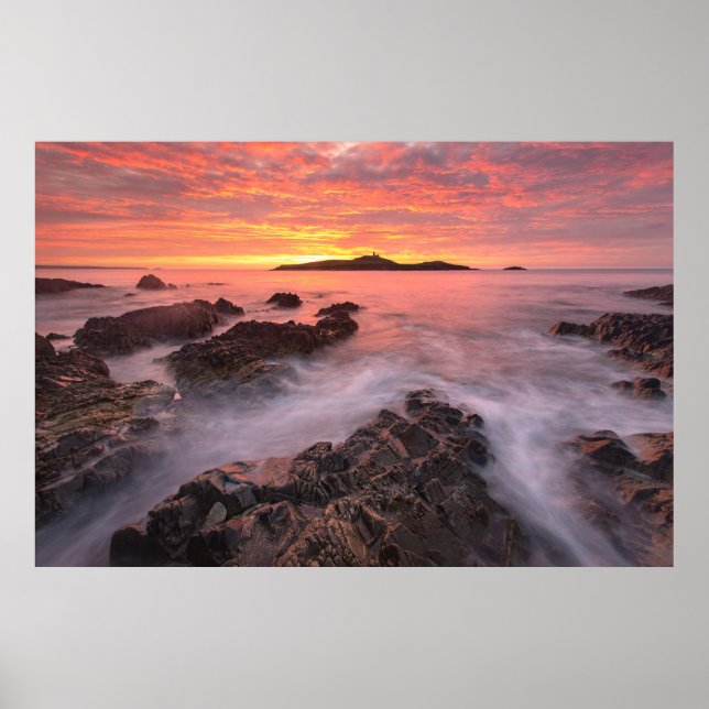 Affiche Ballycotton, Comté de Cork, Irlande (Devant)