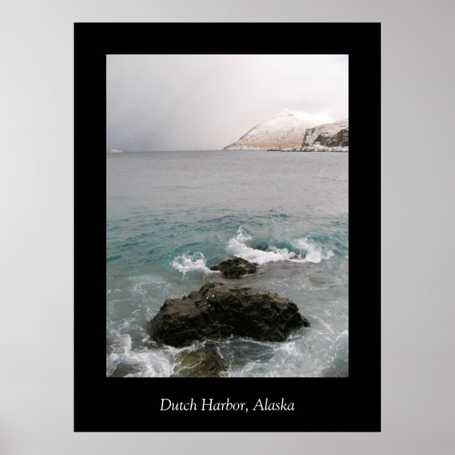 Affiche Ballyhoo Whirlpool, havre hollandais, Alaska (Devant)