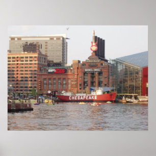 Affiche Baltimore, Maryland Imprimer Diverses Tailles