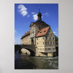 Affiche Bamberg, le Rathaus allemand