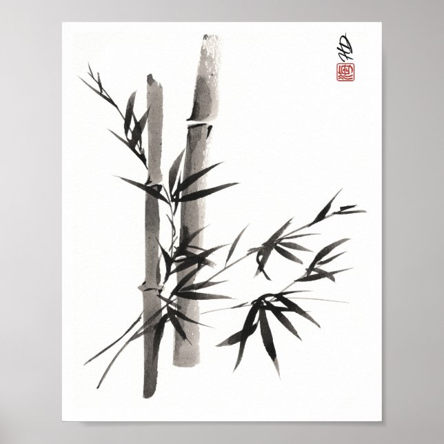Affiche Bambou Jumeau (Devant)