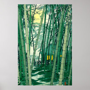 Affiche Bambous en été Kasamatsu Shiro 1954