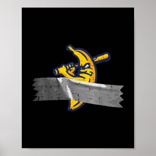 Affiche Banana Duct Tape Funny Fruit Art Mème Hommes Garço