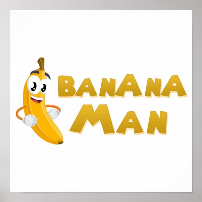 Affiche bananaman (Devant)