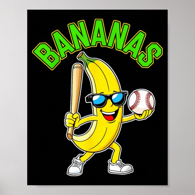 Affiche Banane drôle  (Devant)