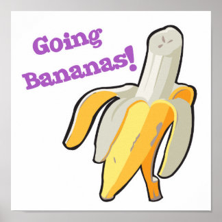 Affiche bananes ! bananes !