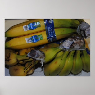 Affiche Bananes bio
