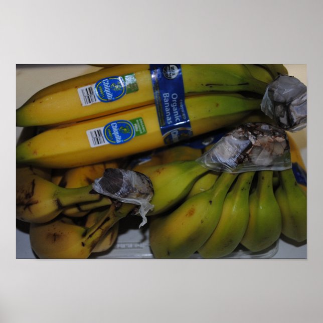 Affiche Bananes bio (Devant)