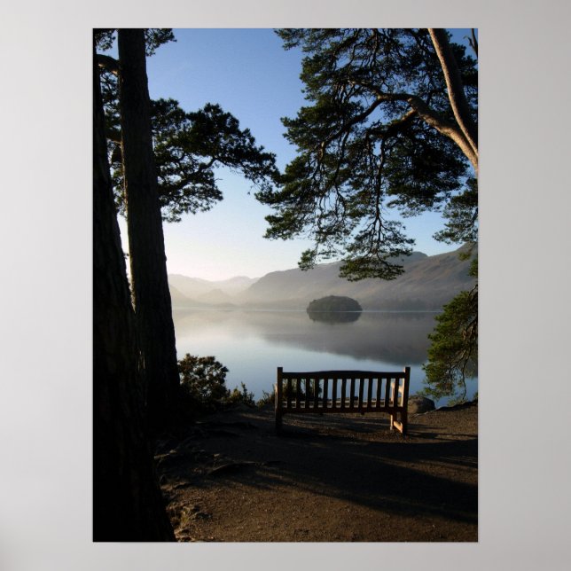 Affiche Banc à Friar's Crag (Devant)