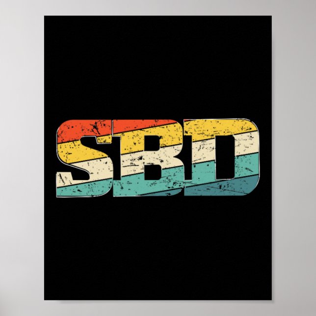 Affiche Banc Sbd Squat Deadlift (Devant)