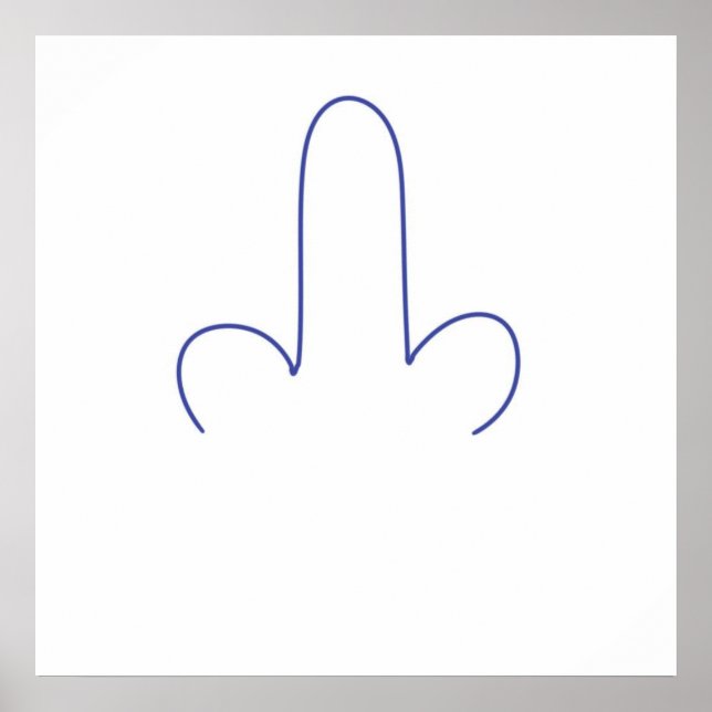 Affiche Bande abstraite (Devant)