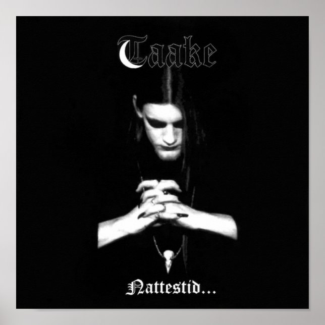 Affiche Bande Black metal Debout thrash lourd Goth Album (Devant)