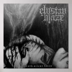 Affiche Bande Black metal Debout thrash lourd Goth Album