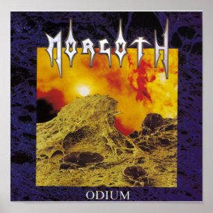 Affiche Bande Black metal Debout thrash lourd Goth Album