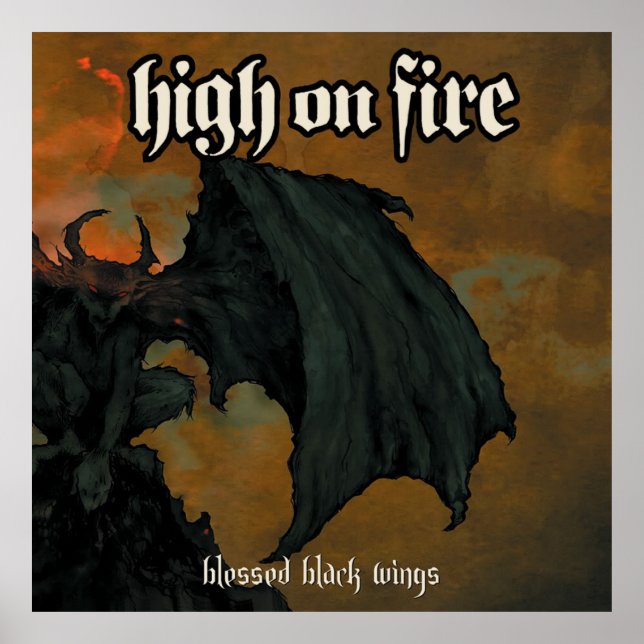 Affiche bande de feu haute (Devant)