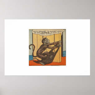 Affiche Bande dessinée d'horreur d'âge d'or   Bande dessin
