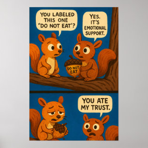 Affiche Bande dessinée - Soutien émotionnel Plaisir de maï